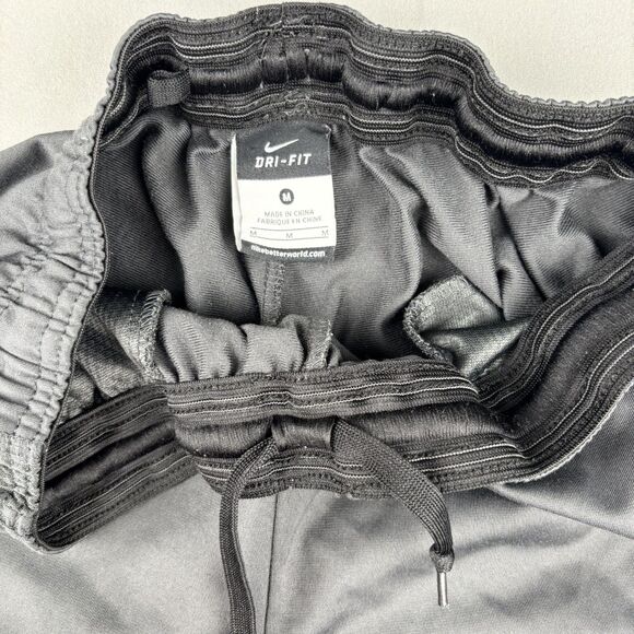 Nike Pants Men M Gray Dri-FIT Tapered Cropped Athletic Soccer Capri 688384-061 - Picture 9 of 11